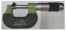 Metric Analogue Outside gear Tooth Micrometer 25-50mm P-MIEB/2