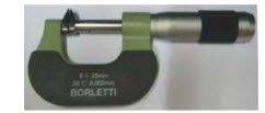 Borletti Micrometer For Hard to reach places P-MIEB 25-50mm x .01mm (Copy)