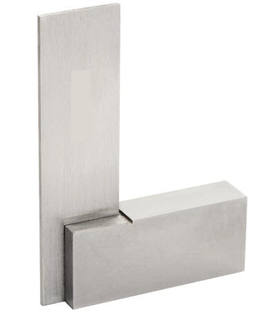 INSPEC 639-4115 FLAT EDGE SQUARE, DIN 875 GRADE 0, 100X70MM