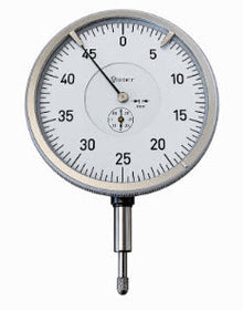 Kaefer Dial Gauge GZ100T graduation .0005” x 0.5" Reading 0–50 face diameter 3 15/16 inch stem 3/8"