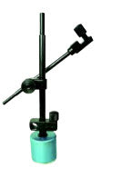 MHC 625-0400 Mini Magnetic Base 1-1/4" roundx 5-1/4" post, fine adj at the bottom