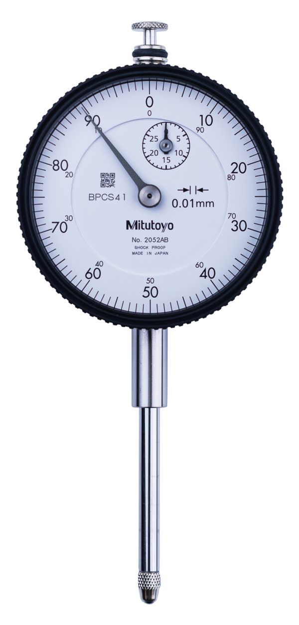 Dial Gauge, Lug Back, ISO Type 30mm, 0,01mm 2052S