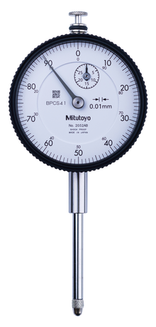 Dial Gauge, Lug Back, ISO Type 30mm, 0,01mm 2052A