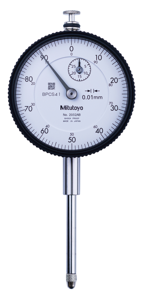 Dial Gauge, Lug Back, ISO Type 30mm, 0,01mm 2052A