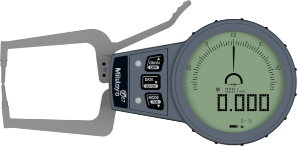 Mitutoyo External Digital  groove Caliper Gauge 209-926 range 0-15mm( Kroeplin Equivalent C015S)