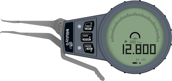 Mitutoyo External Digital  groove Caliper Gauge 209-927 range 2.5-12.5mm (Kroeplin Equivalent G002)