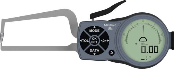 Mitutoyo External Digital Caliper Gauge 209-933 0-20mm (Kroeplin Equivalent K2R20)