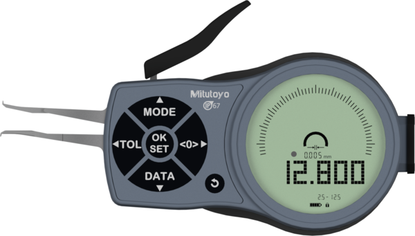 Mitutoyo Internal Digital Caliper Gauge 209-934, 2.5-12.5mm/.1-.5" ( Kroeplin Equivalent L102)