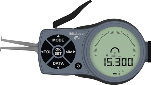 Mitutoyo Internal Digital Caliper Gauge 209-935, 5-15mm (Kroeplin Equivalent L105)