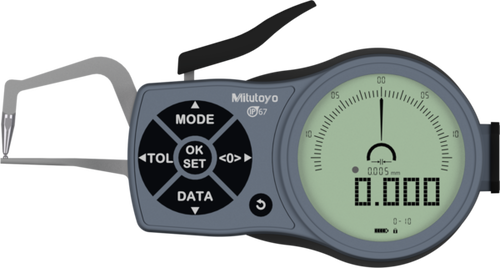 Mitutoyo External Digital Caliper Gauge 209-943 0-10mm (Kroeplin Equivalent K1R10)