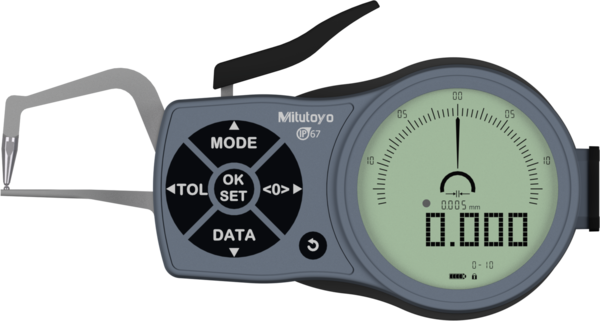 Mitutoyo External Digital Caliper Gauge 209-943 0-10mm (Kroeplin Equivalent K1R10)