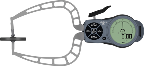 Kroeplin External Digital Caliper Gauge K330T, 0-30mm With Disc 50mm ( Mitutoyo Equivalent 209-953)