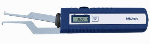 Mitutoyo 209-832 groove Gauge Range : 5-17.5mm/ .2-.69 Resolution : .0005in 0.01mm Accuracy : .0015"/0.03mm