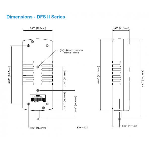 Chatillon DFS2-025 With Intergrated Load cell 400 ozf, 25 lbf, 10000gf, 10Kgf, 100 N (With Output and Nexygen DF Software)