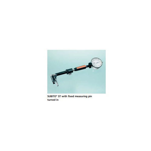 Schwenk 17600000 Precision Collapsible Bore Gauge FOR MEASURING PILLOW BLOCK HOUSINGS, INTERNAL GROOVES AND RECESSES with 180° rotable fixed measuring pin; in wooden box, without dial gauge application range 290-530mm, Standard Measuring Depth