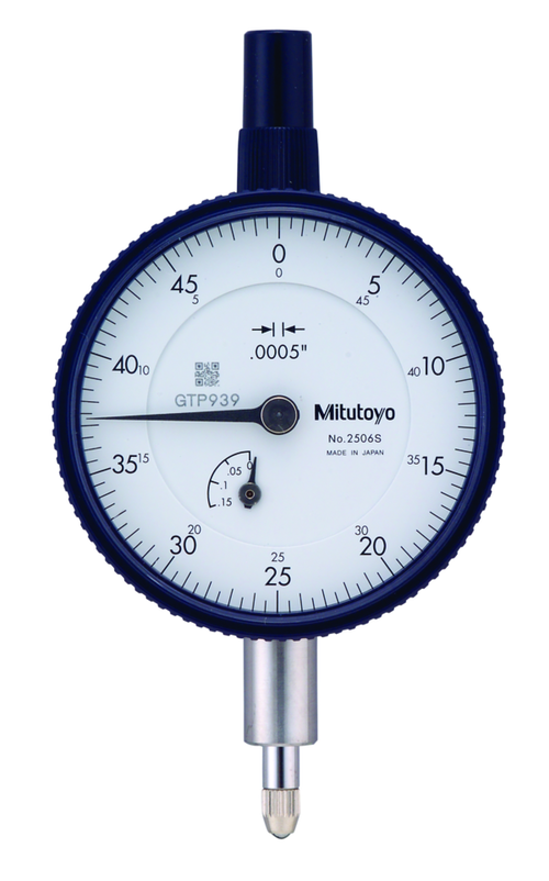 Dial Gauge, Lug Back, ANSI/AGD Type 0,125", 0,0005" 2507A