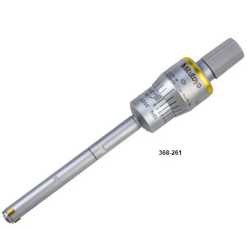 Mitutoyo 3-Point Internal Micrometer Holtest 0.275-0.350" 368-261