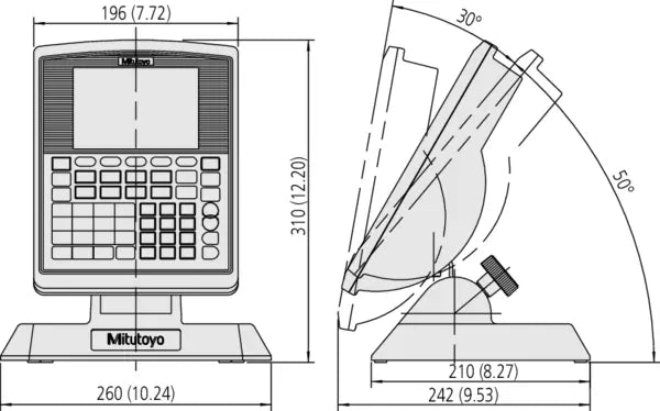 QM-DATA200 (Stand type) 2D Data Processor w/o Power Cord 264-160-13