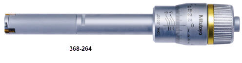 Mitutoyo 3-Point Internal Micrometer Holtest 0.500-0.650" 368-264