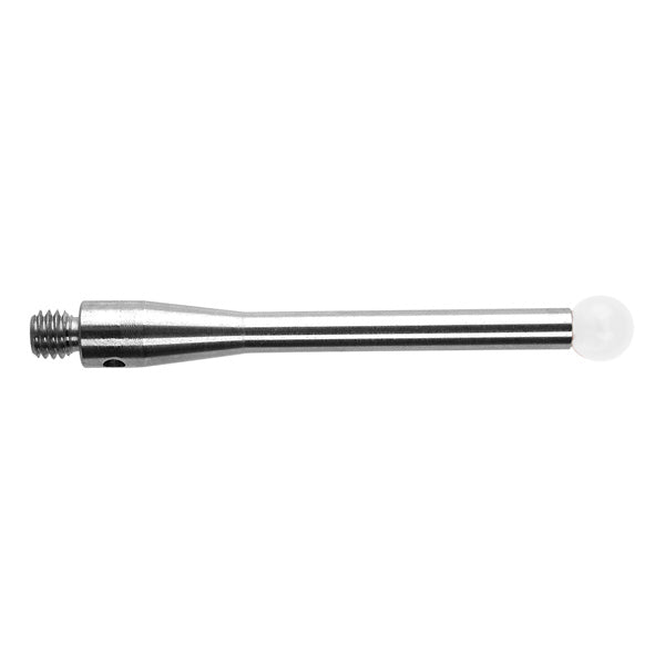 M3 Ø4 mm zirconia ball, stainless steel stem, L 31 mm, EWL 27 mm A-5004-2957