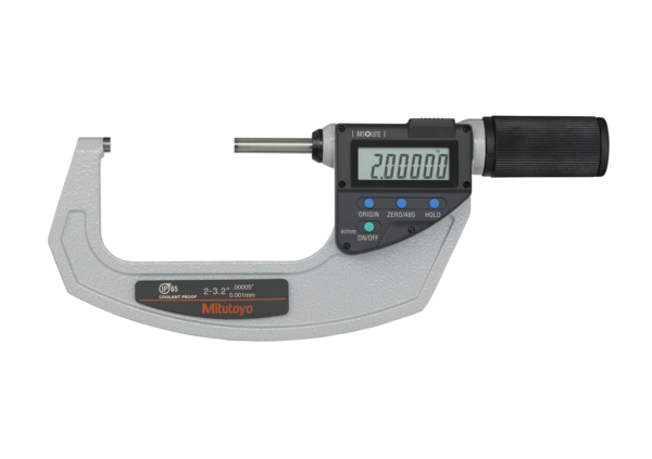 Mitutoyo Digital Absolute Micrometer QuickMike Inch/Metric, 50-80mm/2-3.2" 293-678