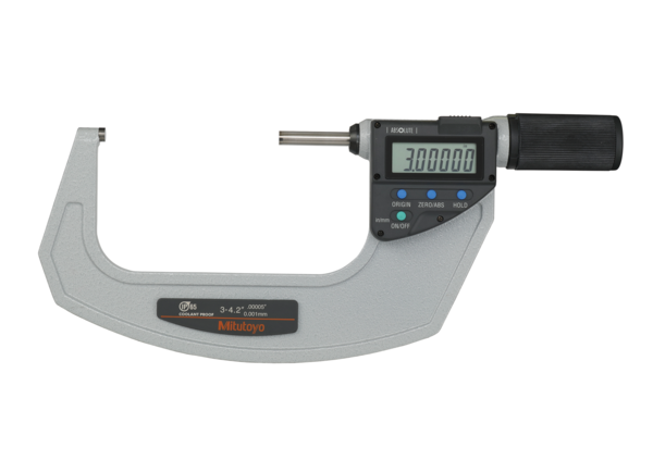 Mitutoyo Digital Absolute Micrometer QuickMike Inch/Metric, 75-105mm/3-4.2" 293-679-20