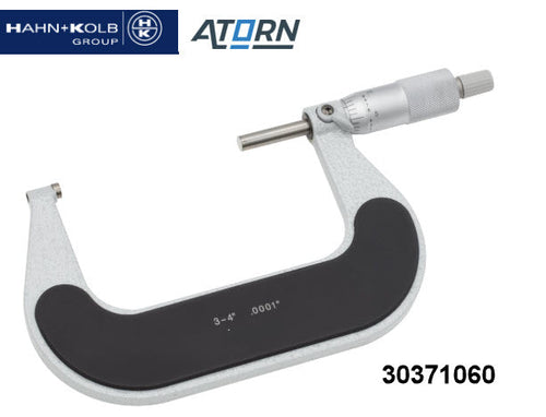 Athorn Imperial Analogue Outside Micrometer 5-6" x .0001", Ratchet Stop  30371060