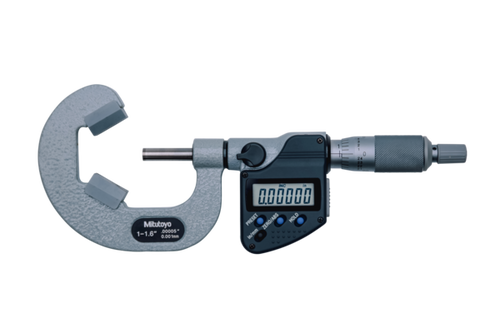Mitutoyo Digital 3 Flute V-Anvil Micrometer 1-1,6" 314-353-30