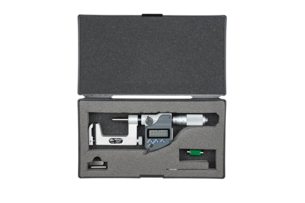 Mitutoyo Digital Interchangeable Anvil Micrometer Inch/Metric, 25-50mm/1-2", IP65 317-352-30