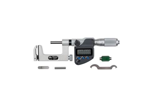 Mitutoyo Digital Interchangeable Anvil Micrometer Inch/Metric, 25-50mm/1-2", IP65 317-352-30