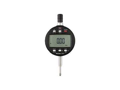 Mahr 4337131 Digital Indicators MarCator 1086 R, Range 25mm/1'' Resolution 0.01 mm / .0005“ Accuracy 0.02mm Repeatability 0.01mm Force 0.65 - 1.15N Stem 8mm