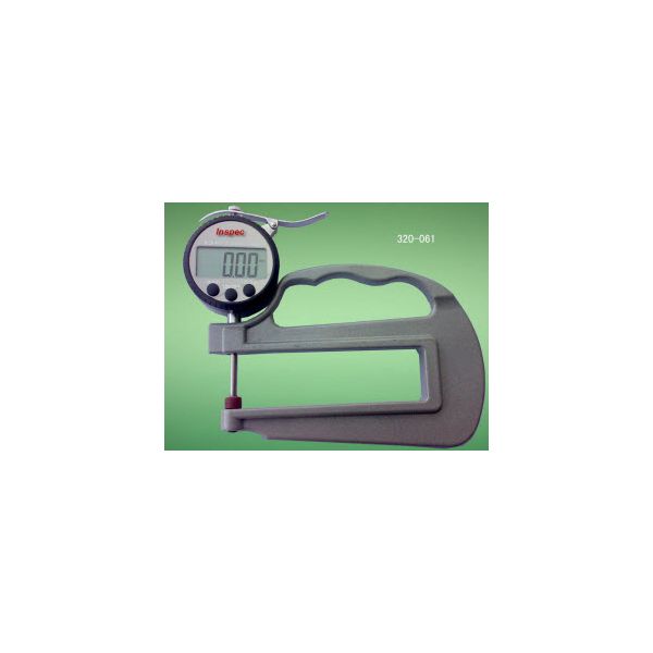 Inspec 320-061 Snap gauges Range : 25mm/1" Resolution : .01mm/.0005" Accuracy : .03mm/.001" Throat Depth : 120mm Anvils : Ceramic 10mm (Copy)