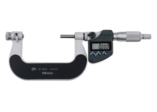 Mitutoyo Digital Screw Thread Micrometer IP65 Inch/Metric, 50-75mm 326-253-30