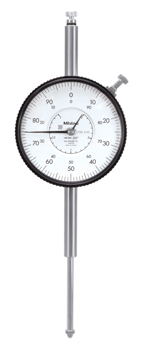 Dial Gauge, Lug Back, ANSI/AGD Type 3424S-19