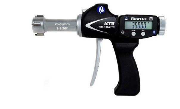 Bowers Digital 3 Point Holematic Micrometers Range : 1"-1-3/8" XTH25i