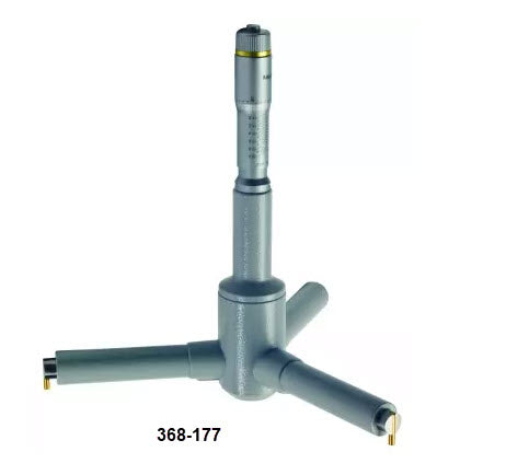 Mitutoyo 3-Point Internal Micrometer Holtest Set 100-200mm (4 pcs.) 368-915