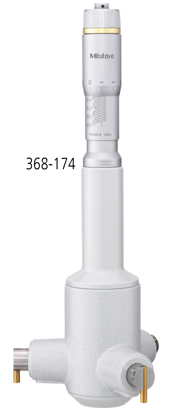Mitutoyo 3-Point Internal Micrometer Holtest Set 100-200mm (4 pcs.) 368-915