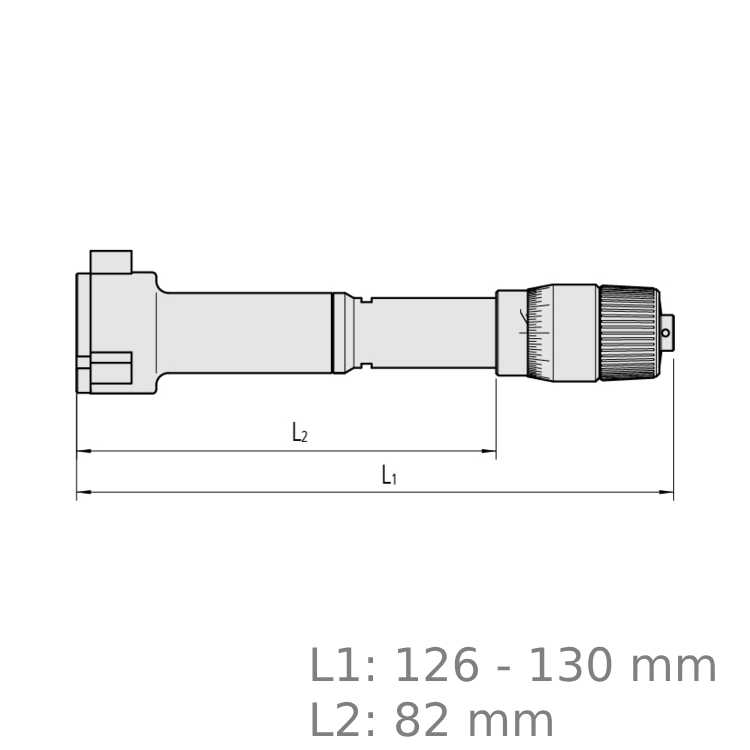 Mitutoyo 3-Point Internal Micrometer Holtest 12-16mm 368-164