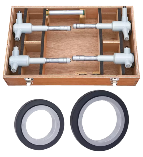Mitutoyo 3-Point Internal Micrometer Holtest Set 100-200mm (4 pcs.) 368-994