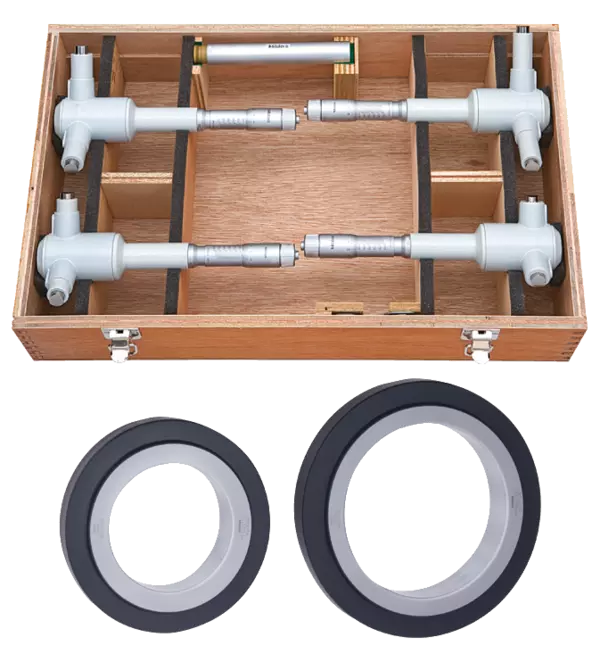 Mitutoyo 3-Point Internal Micrometer Holtest Set 100-200mm (4 pcs.) 368-994