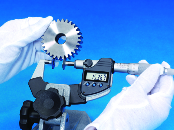 Mitutoyo Digital Disc Micrometer Inch/Metric, 1-2", Non-Rotating Spindle, Disk=20mm 369-351-30 Flat Anvils no Central Recess