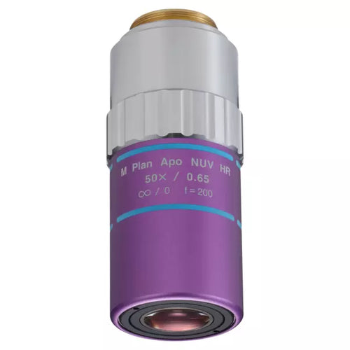 378-888-6 M Plan Apo NUV HR 50X High resolution objective for bright-field observation in near ultraviolett range