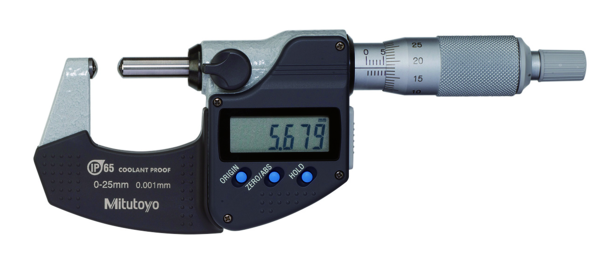 Mitutoyo Digital Tube Microm. Sph. Anvil/Spindle 395-273-30