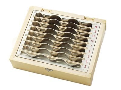 MHC 637-7461 Sets of Wavy Parallels Description : 8 Piece Wavy Parallel Set Sizes : 25-39mm steps of 2mm