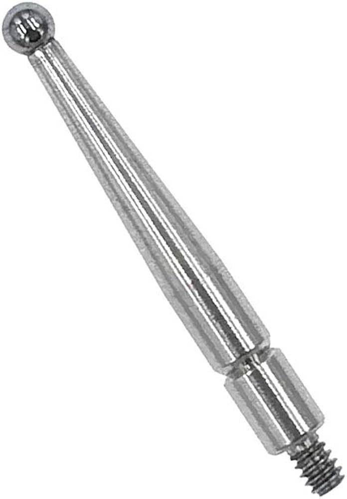 Mitutoyo Stylus for Serie 513 D=2mm, 15.2mm Length, Steel Item number: 103011