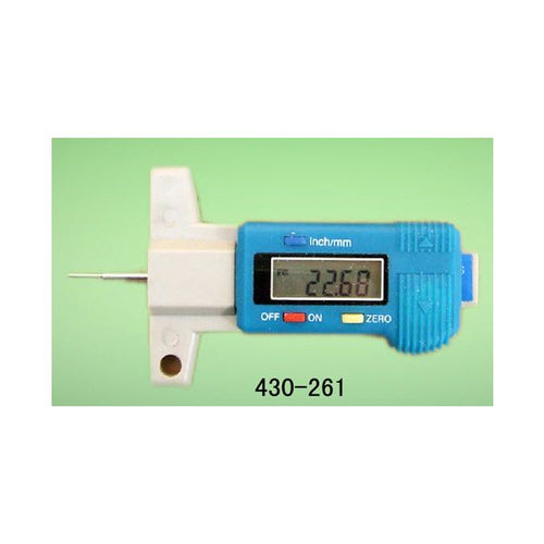 Inspec 430-261 Economy Tyre Tread Depth Gauge Range: 25mm/1" Resolution 0.01mm/.0005"