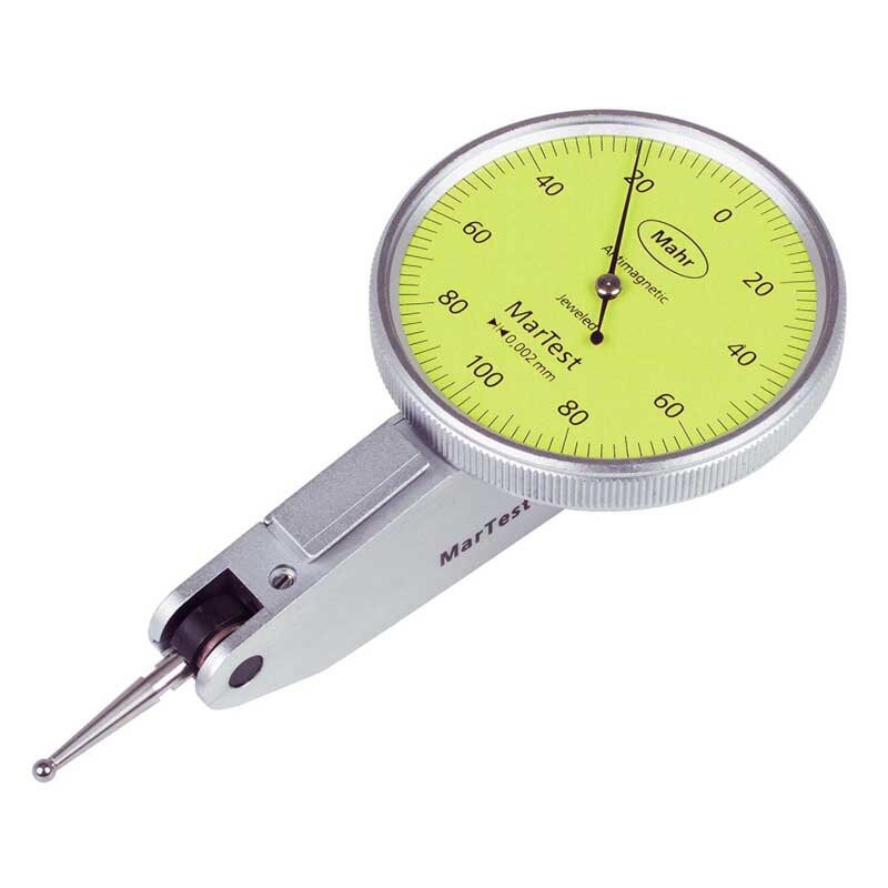 Mahr Test Indicators 4308200 Graduation: 0.002mm Model: 800SGM Range: .2mm Type: Metric Face 38mm