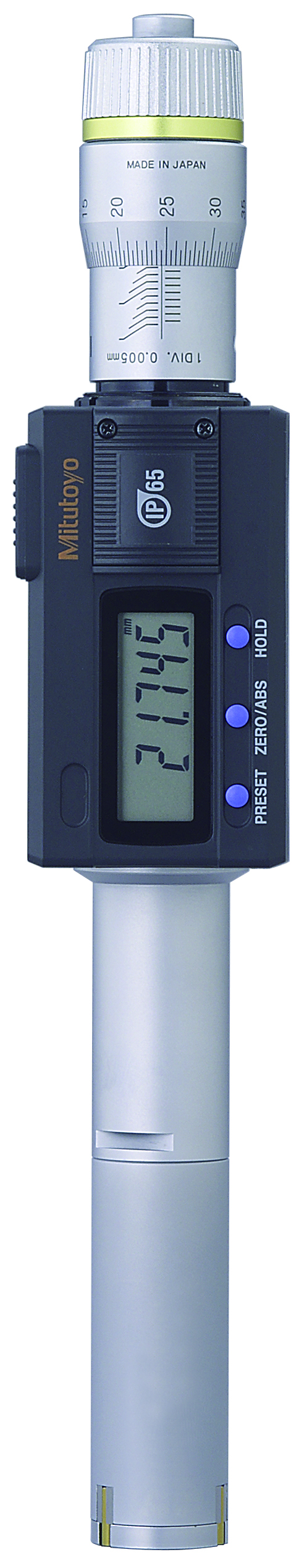 Mitutoyo Digital 3-Point Internal Micrometer 25-30mm, IP65, 468-167