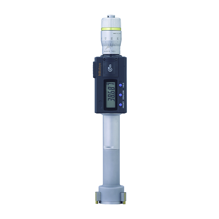 Mitutoyo Digital 3-Point Internal Micrometer 30-40mm, IP65, 468-168