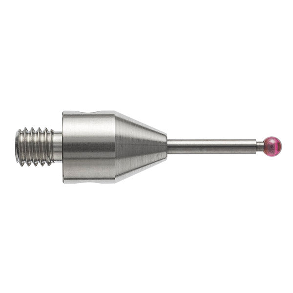 M4 Ø1 mm ruby ball, tungsten carbide stem, L 20 mm, EWL 10 mm A-5003-4792